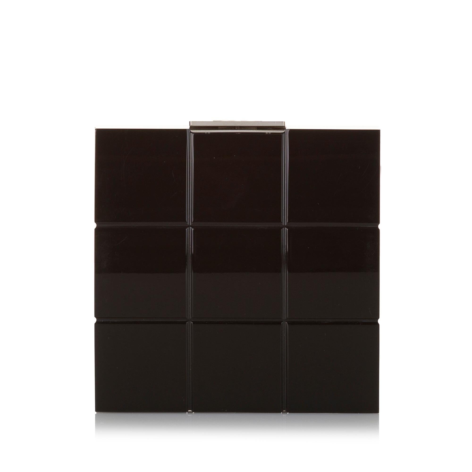 Chanel Lucite Minaudiere Perspex Clutch Bag