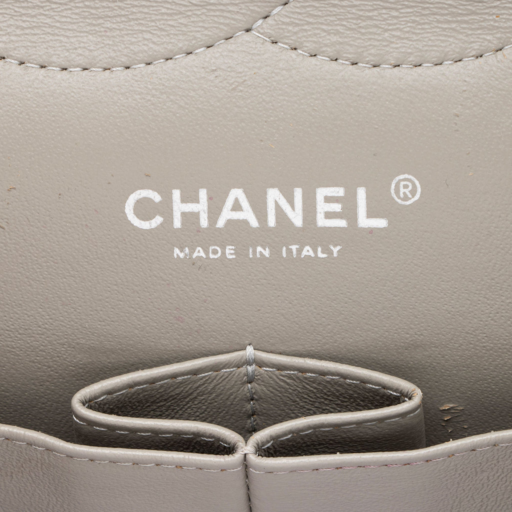 Chanel Matte Caviar Leather Classic Jumbo Double Flap Bag