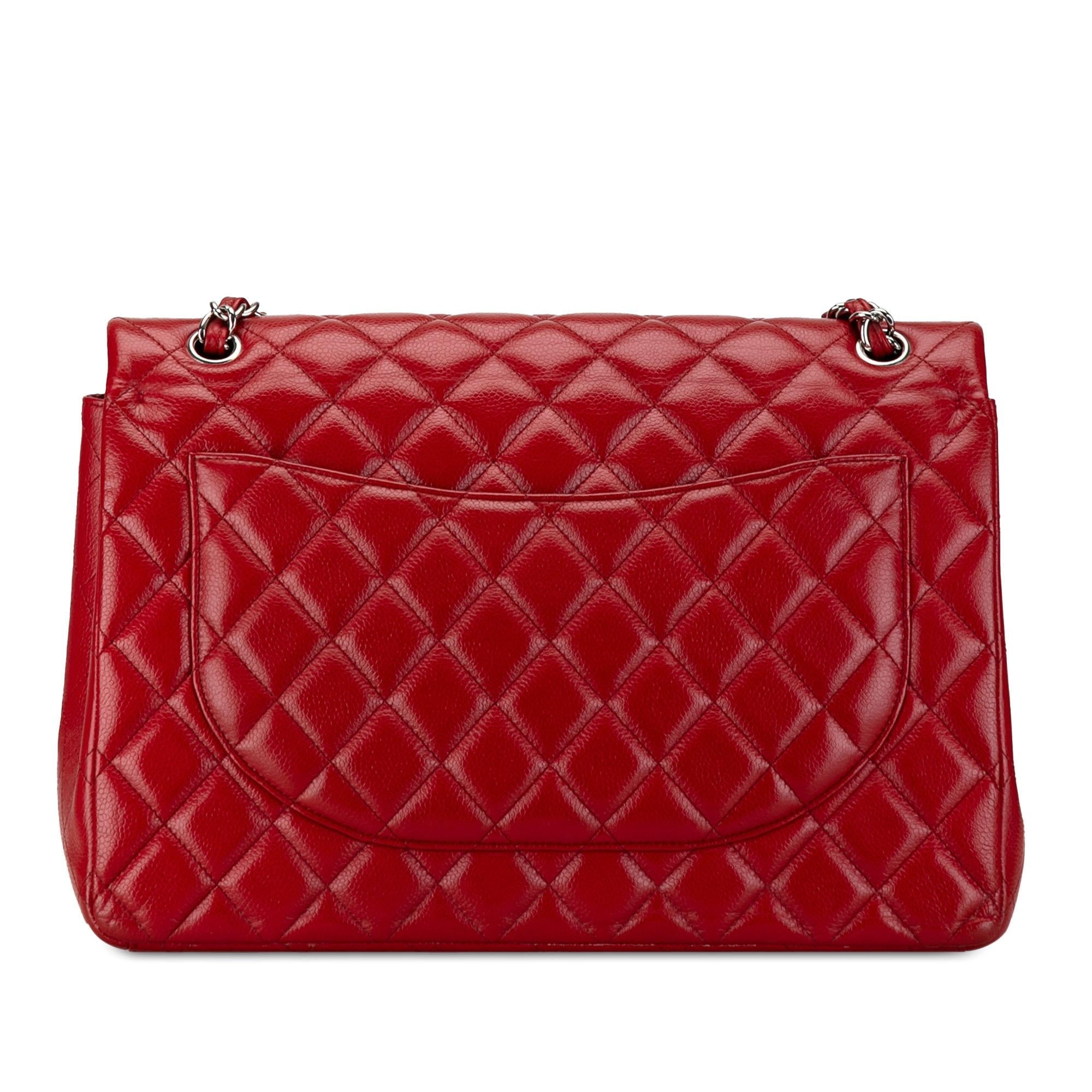 Chanel Maxi Classic Caviar Double Flap (SHG-zoRWlf)