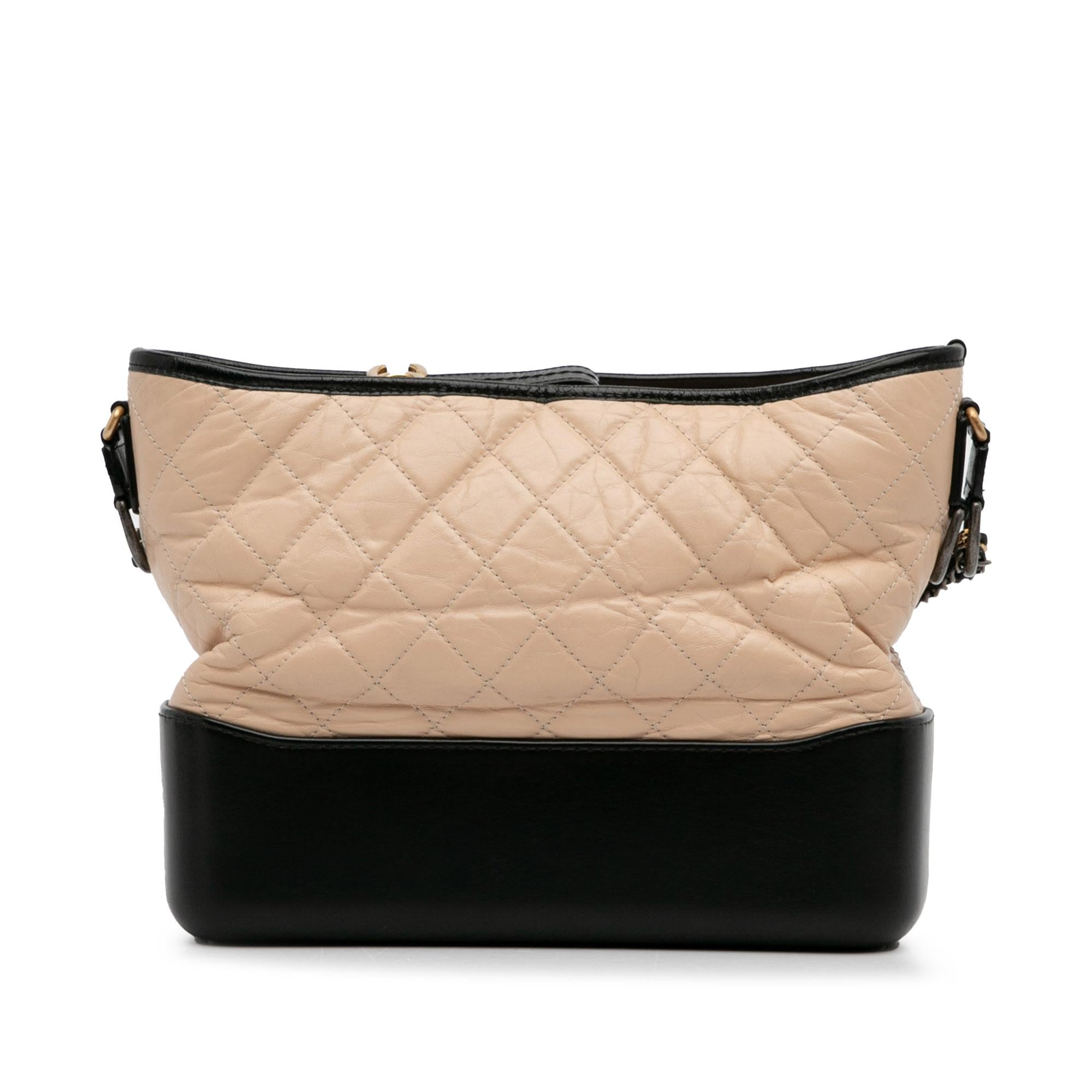 Chanel Medium Bicolor Lambskin Gabrielle Crossbody