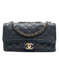 Chanel Medium CC Quilted Iridescent Calfskin Sheriff Star Flap
