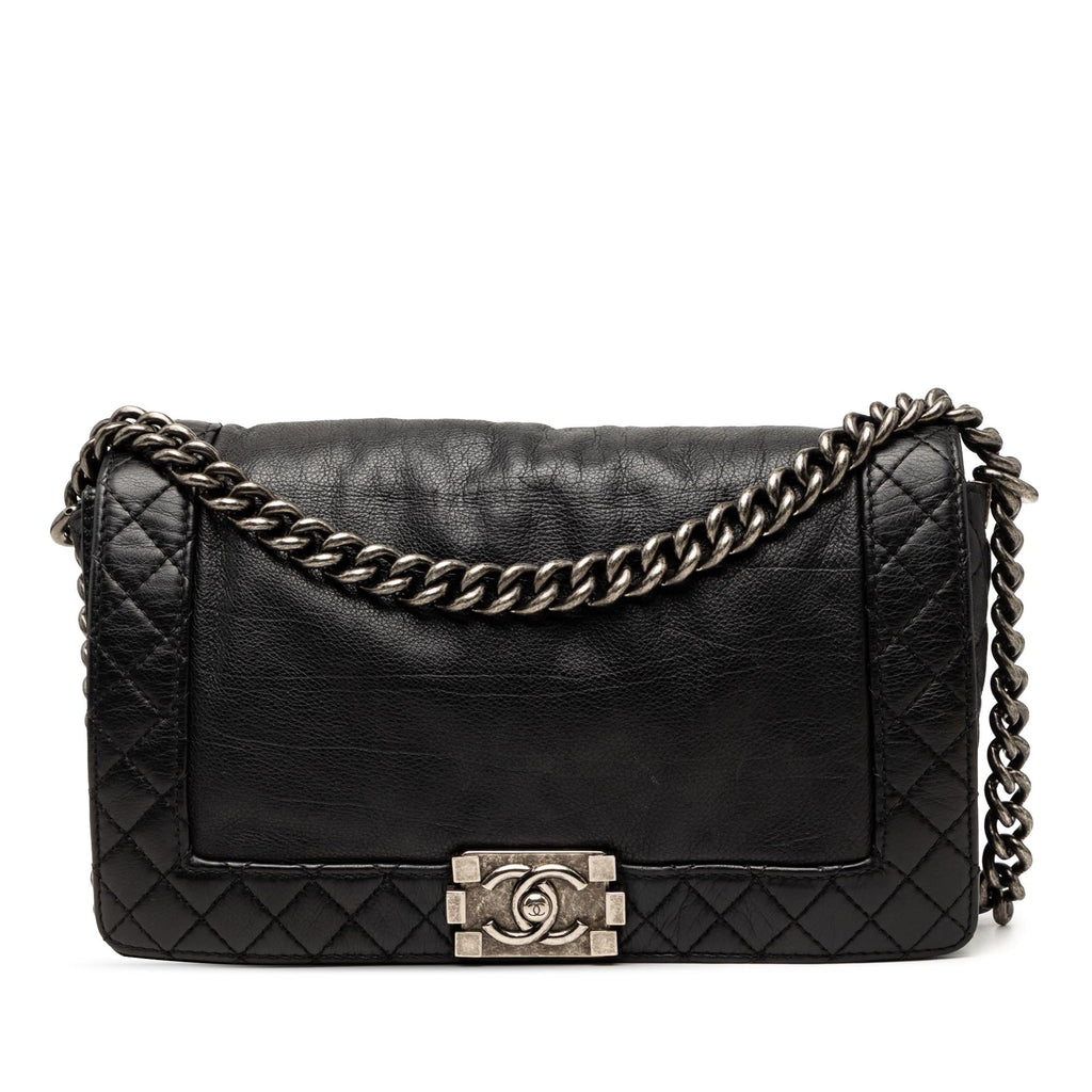 Chanel Medium Calfskin Boy Reverso Flap
