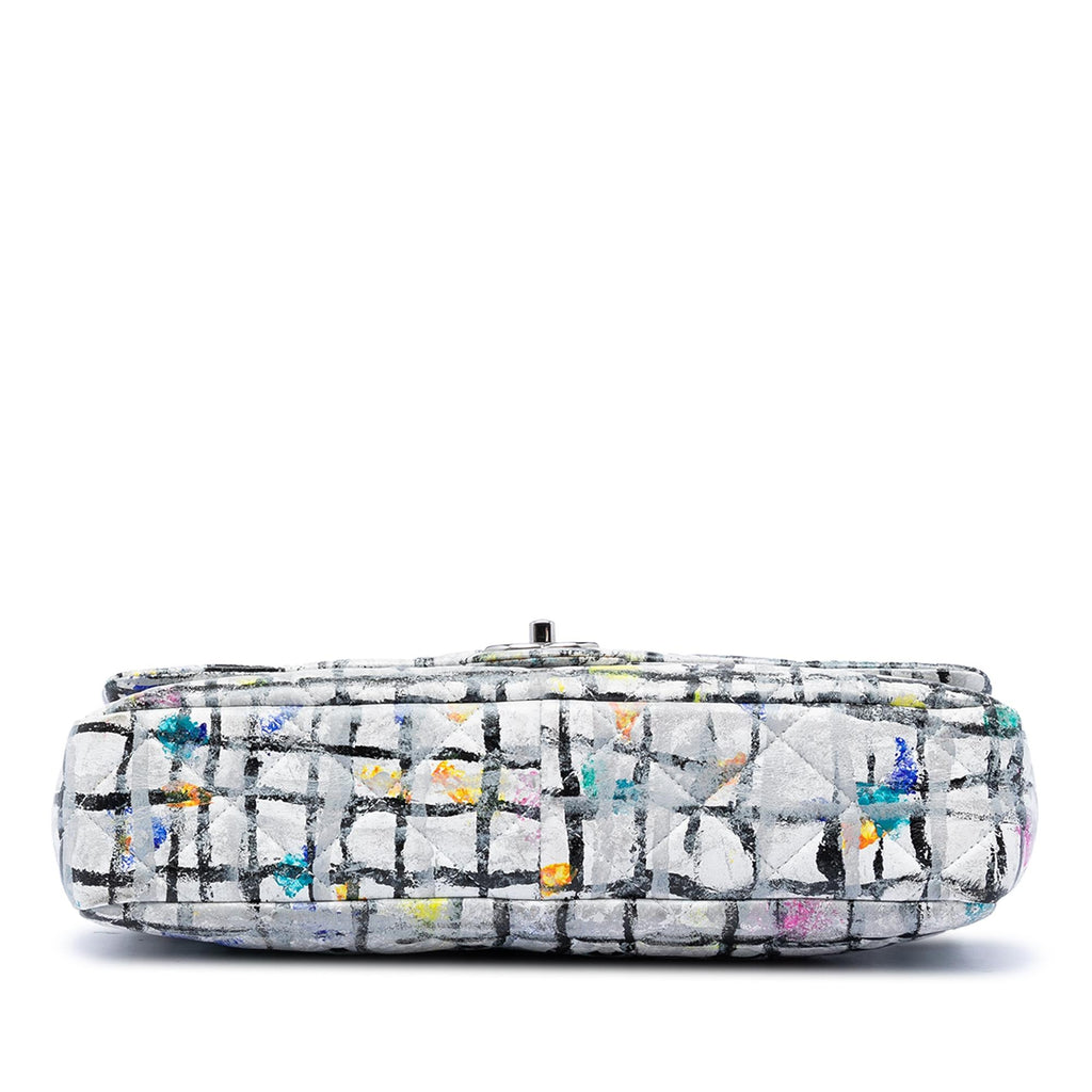 Chanel Medium Calfskin Hand Painted Graffiti Flap