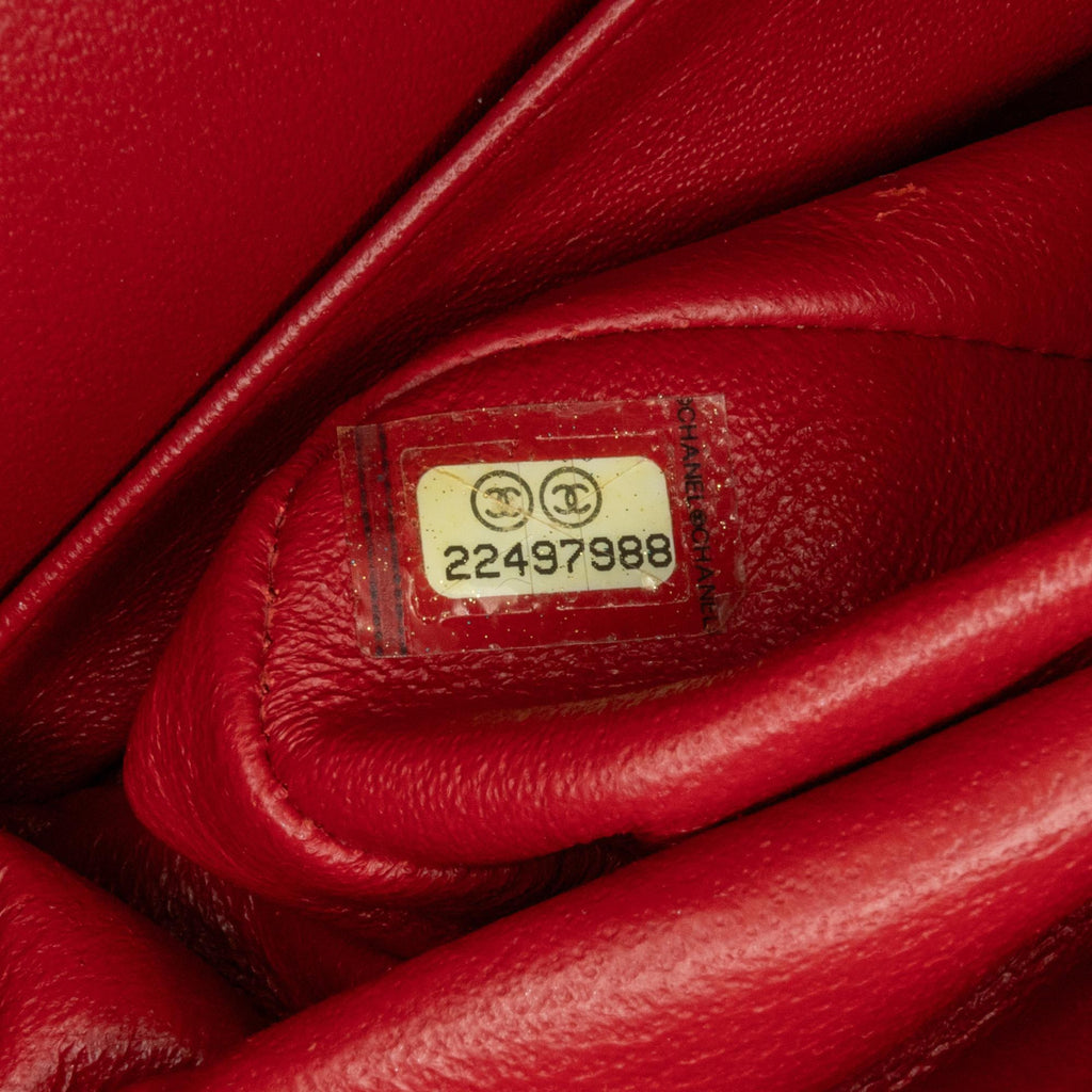 Chanel Medium Classic Chevron Caviar Double Flap