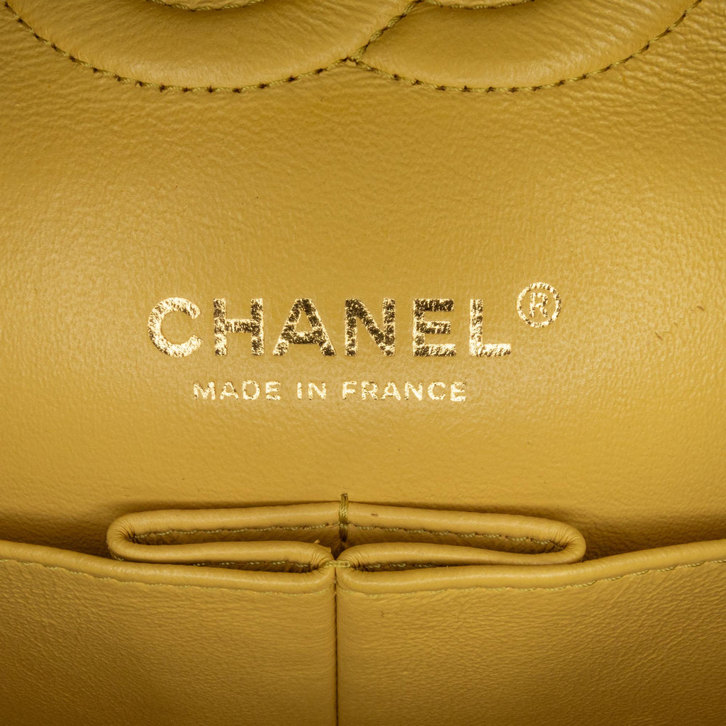 Chanel Medium Classic Chevron Lambskin Double Flap