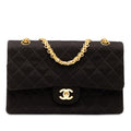 Chanel Medium Classic Jersey Bijoux Chain Double Flap
