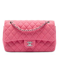 Chanel Medium Classic Jersey Double Flap