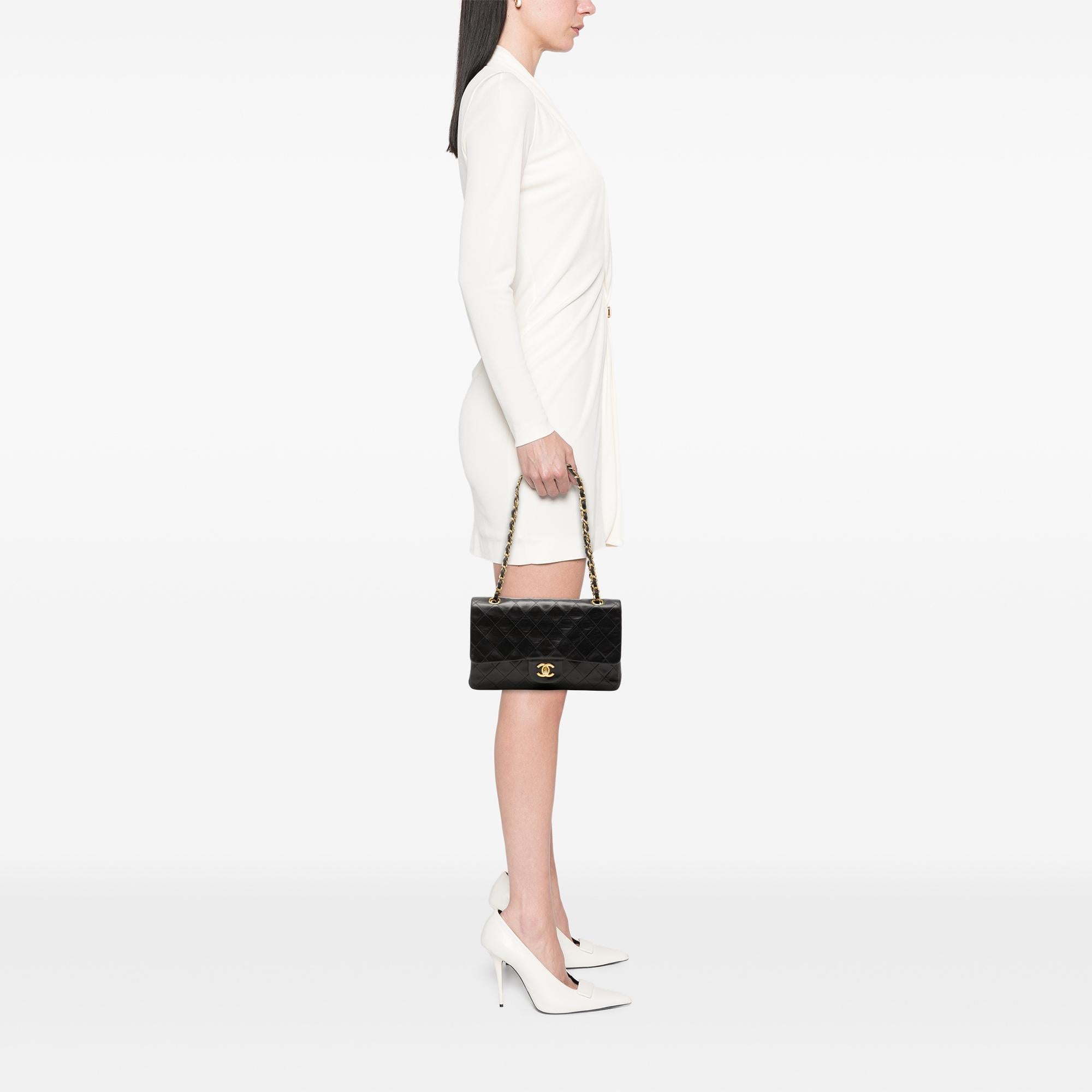 Chanel Medium Classic Lambskin Double Flap