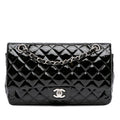 Chanel Medium Classic Patent Double Flap