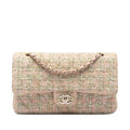 Chanel Medium Classic Tweed Double Flap