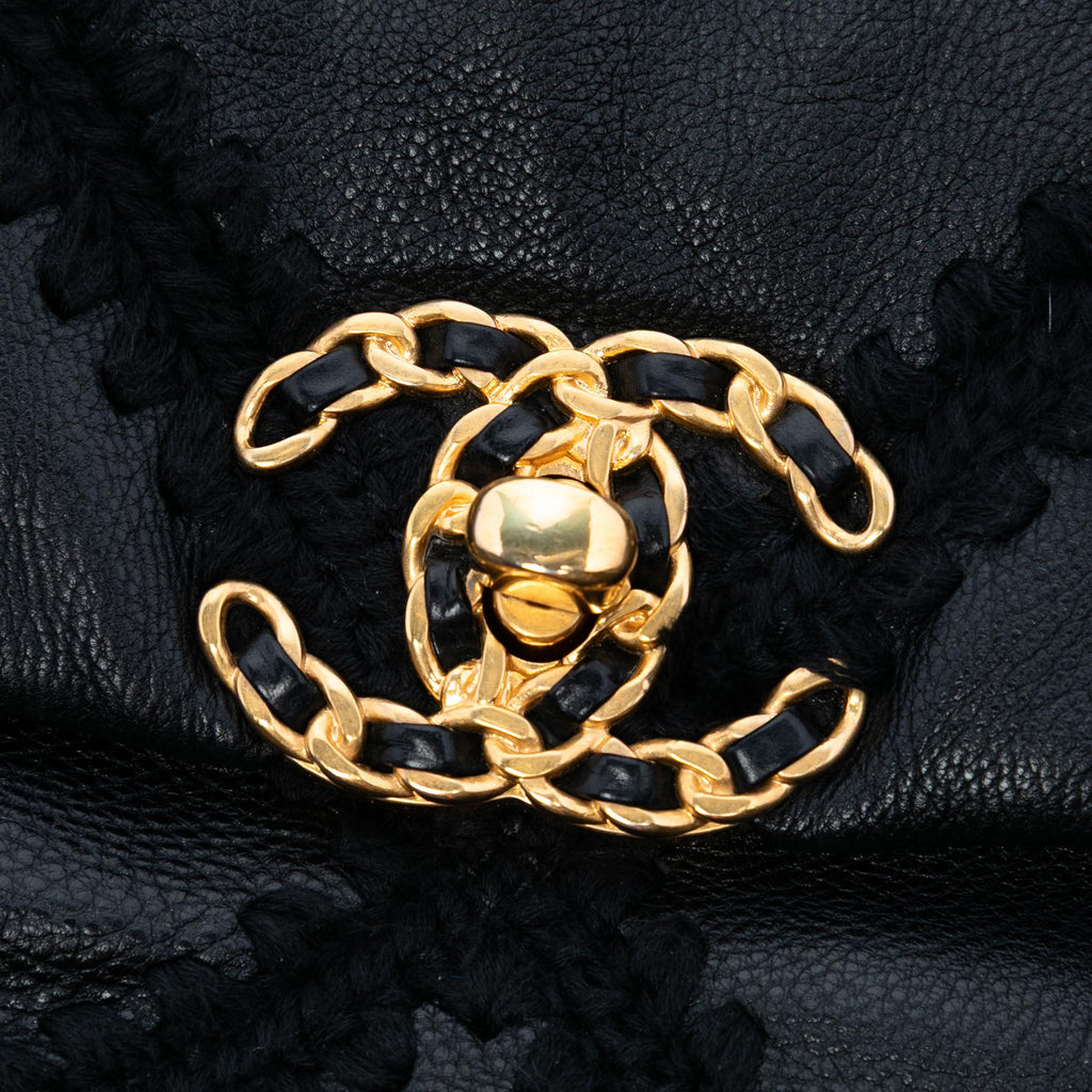 Chanel Medium Crochet Calfskin 19 Flap