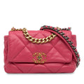 Chanel Medium Lambskin 19 Flap