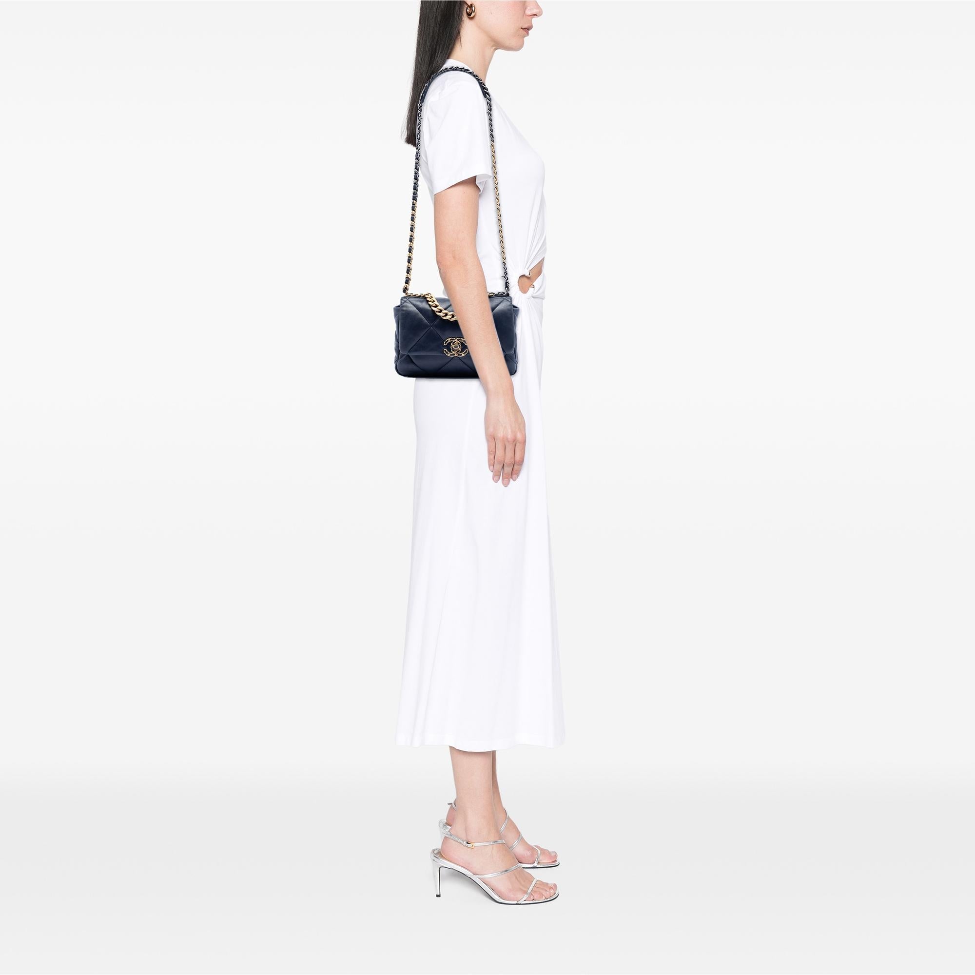 Chanel Medium Lambskin 19 Flap