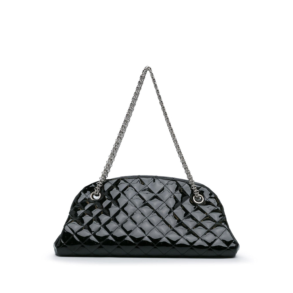 Chanel Medium Patent Just Mademoiselle Shoulder Bag (SHG-IKOedq)