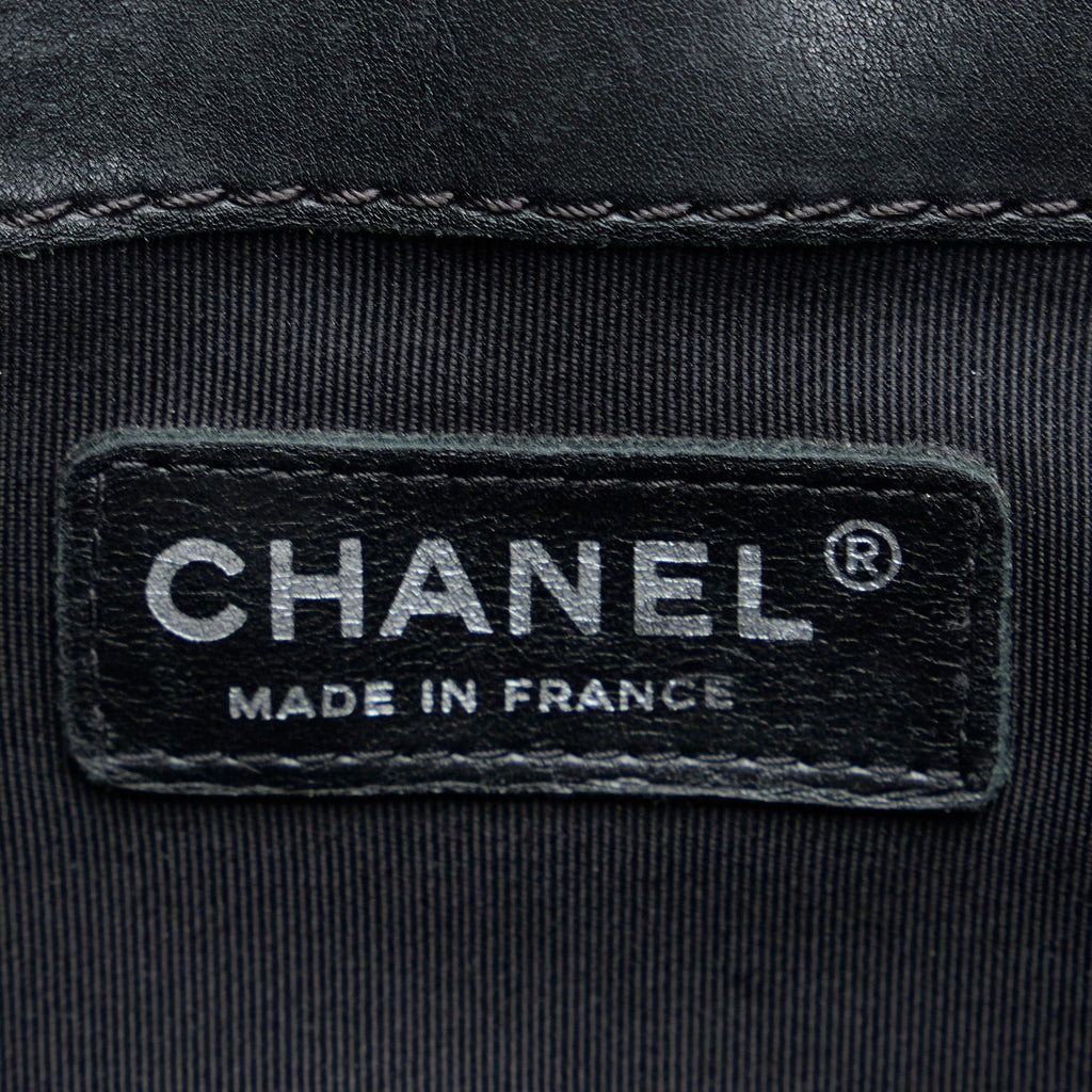 Chanel Medium Patent Reverso Boy Flap