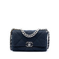 Chanel Medium Quilted Jersey 19 Flap