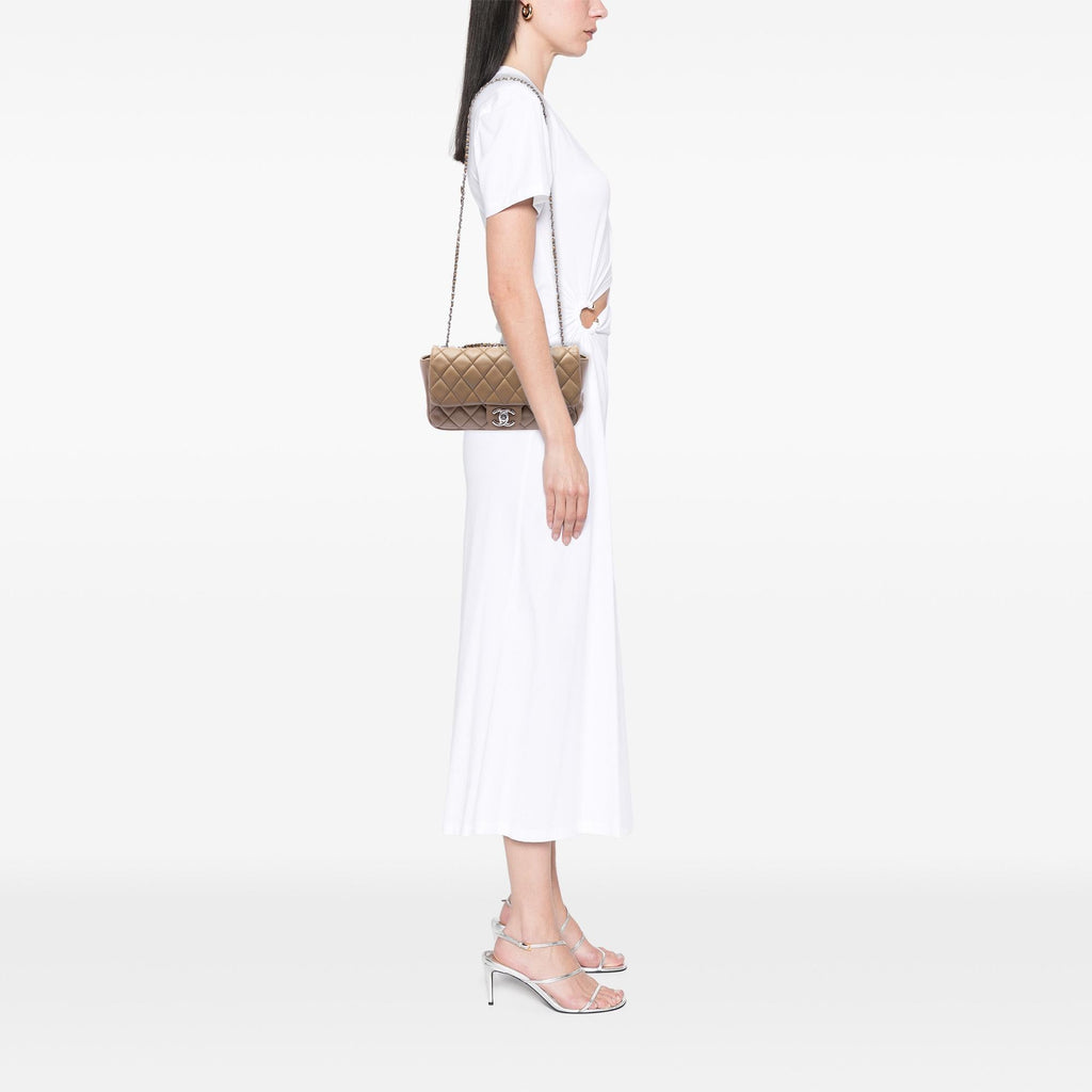 Chanel Medium Quilted Lambskin Coco Rain Flap