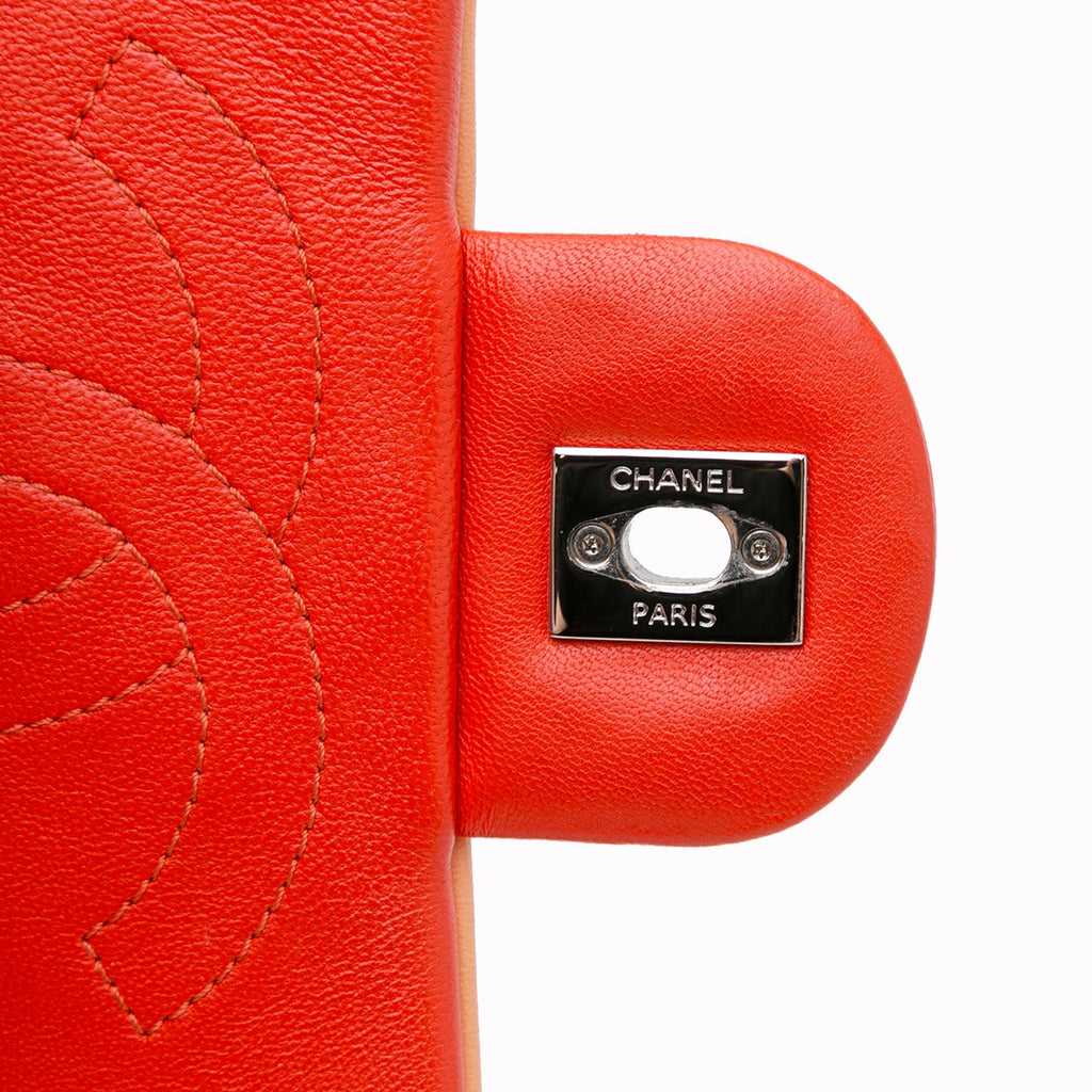 Chanel Medium Quilted Lambskin Cuba Color Flap (SHG-Knms3N)