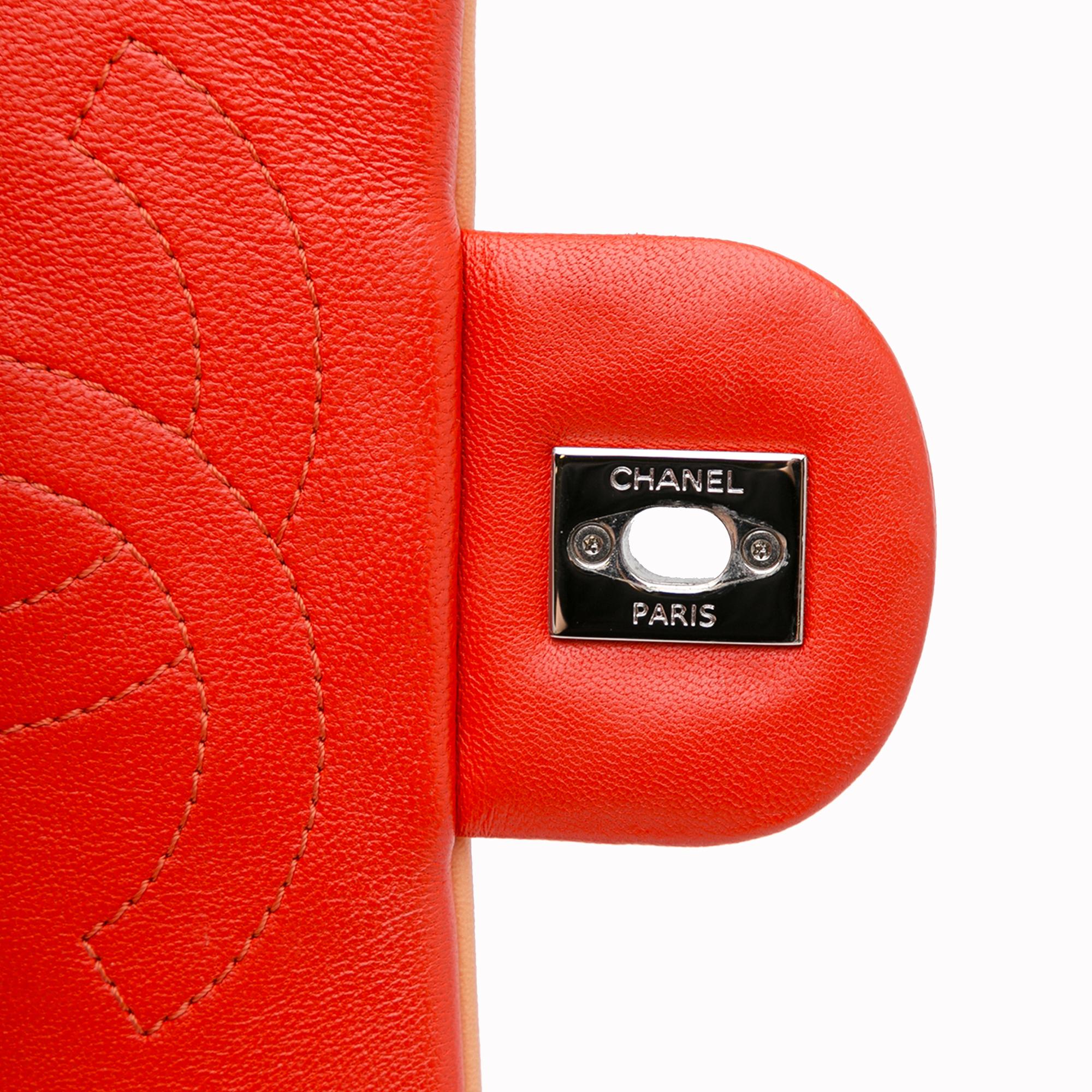 Chanel Medium Quilted Lambskin Cuba Color Flap (SHG-Knms3N)