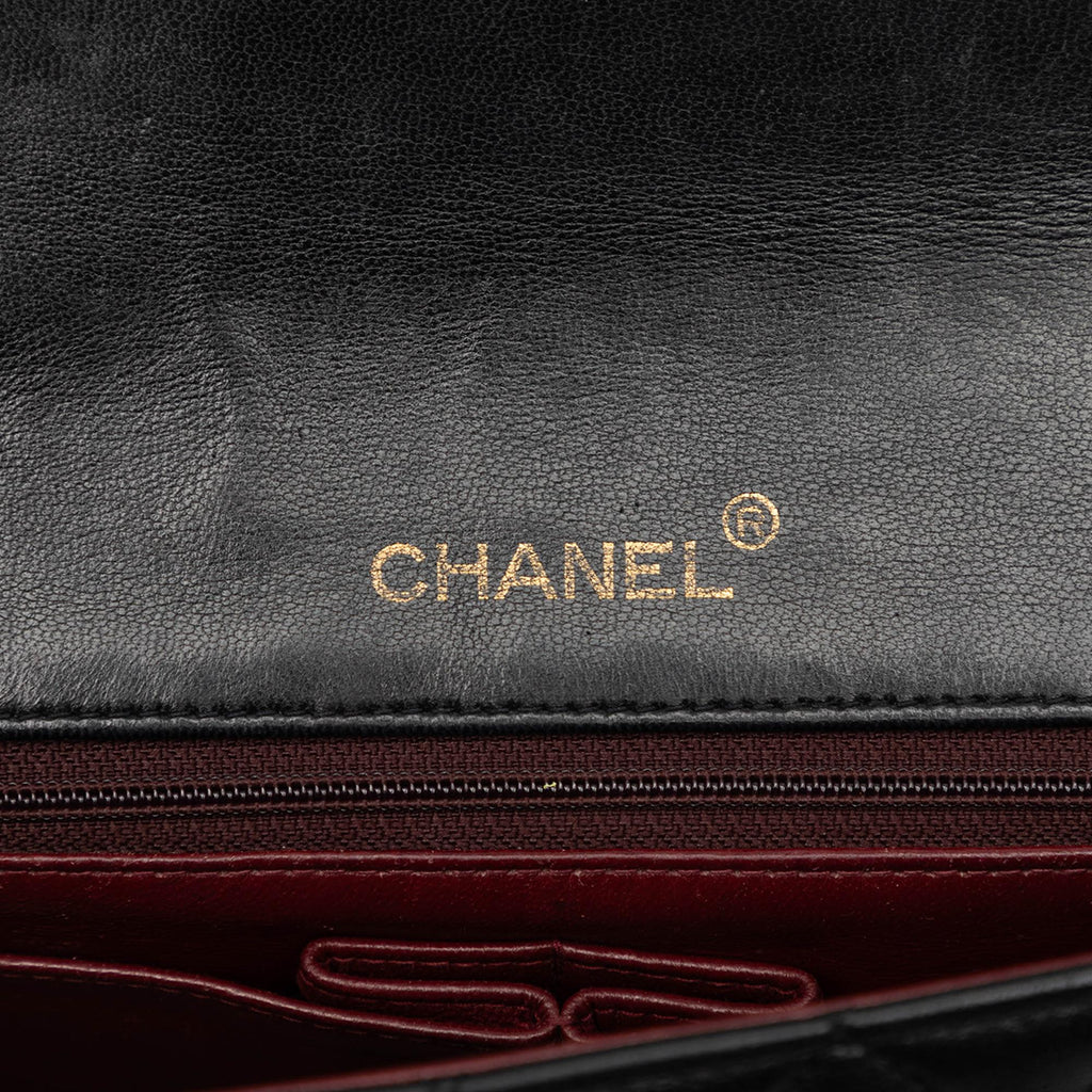 Chanel Medium Quilted Lambskin Full Flap