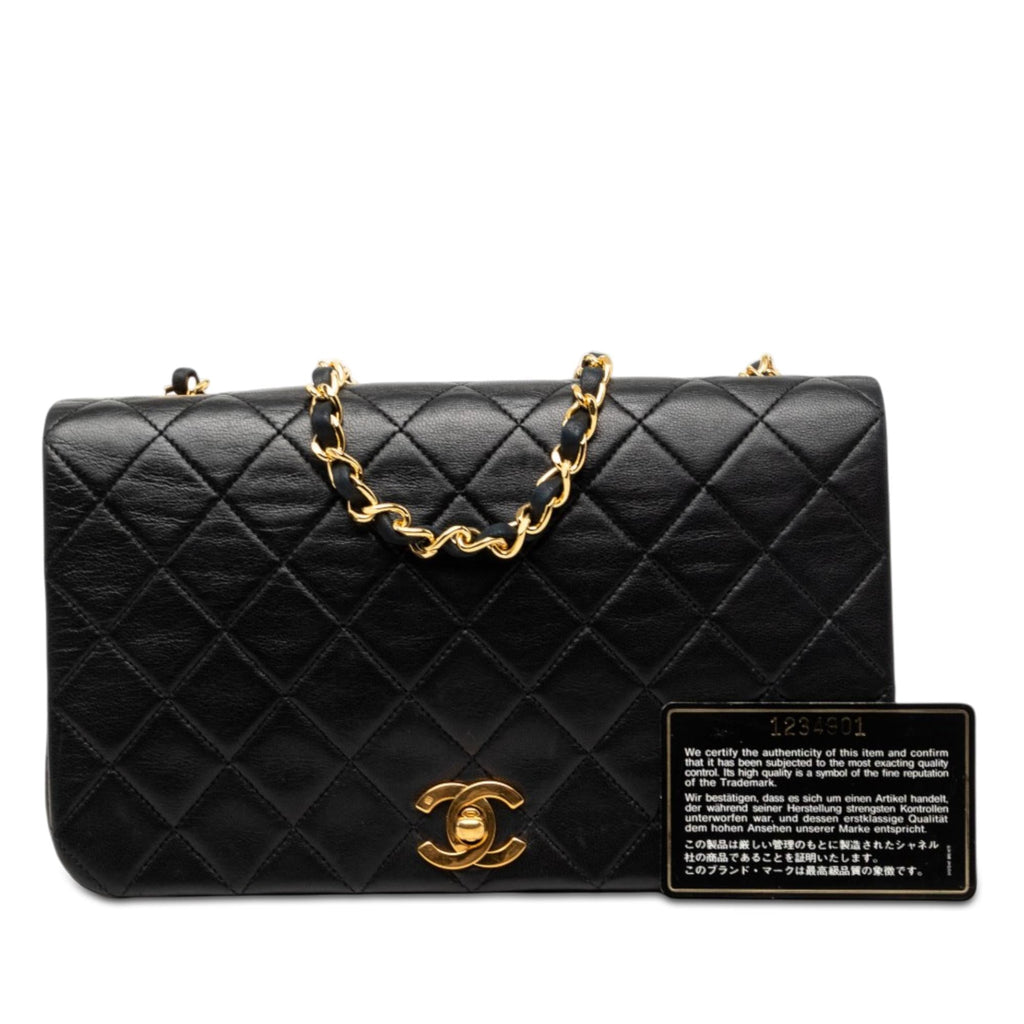 Chanel Medium Quilted Lambskin Full Flap