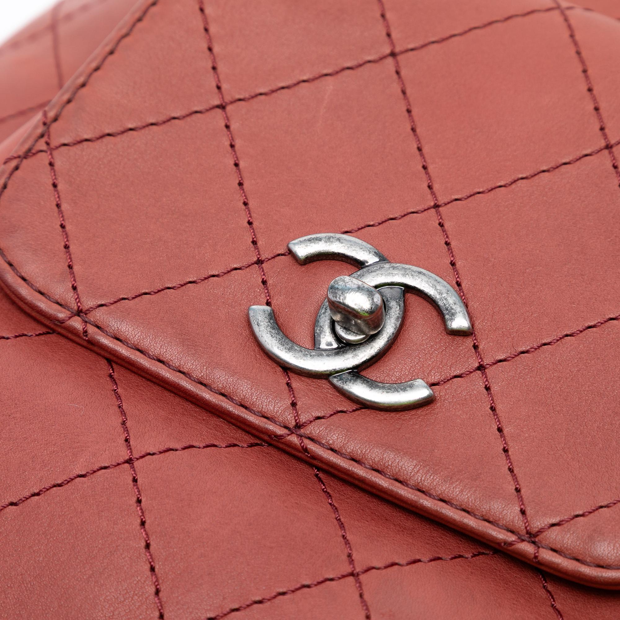 Chanel Medium Stitched Calfskin Urban Luxury Drawstring Backpack