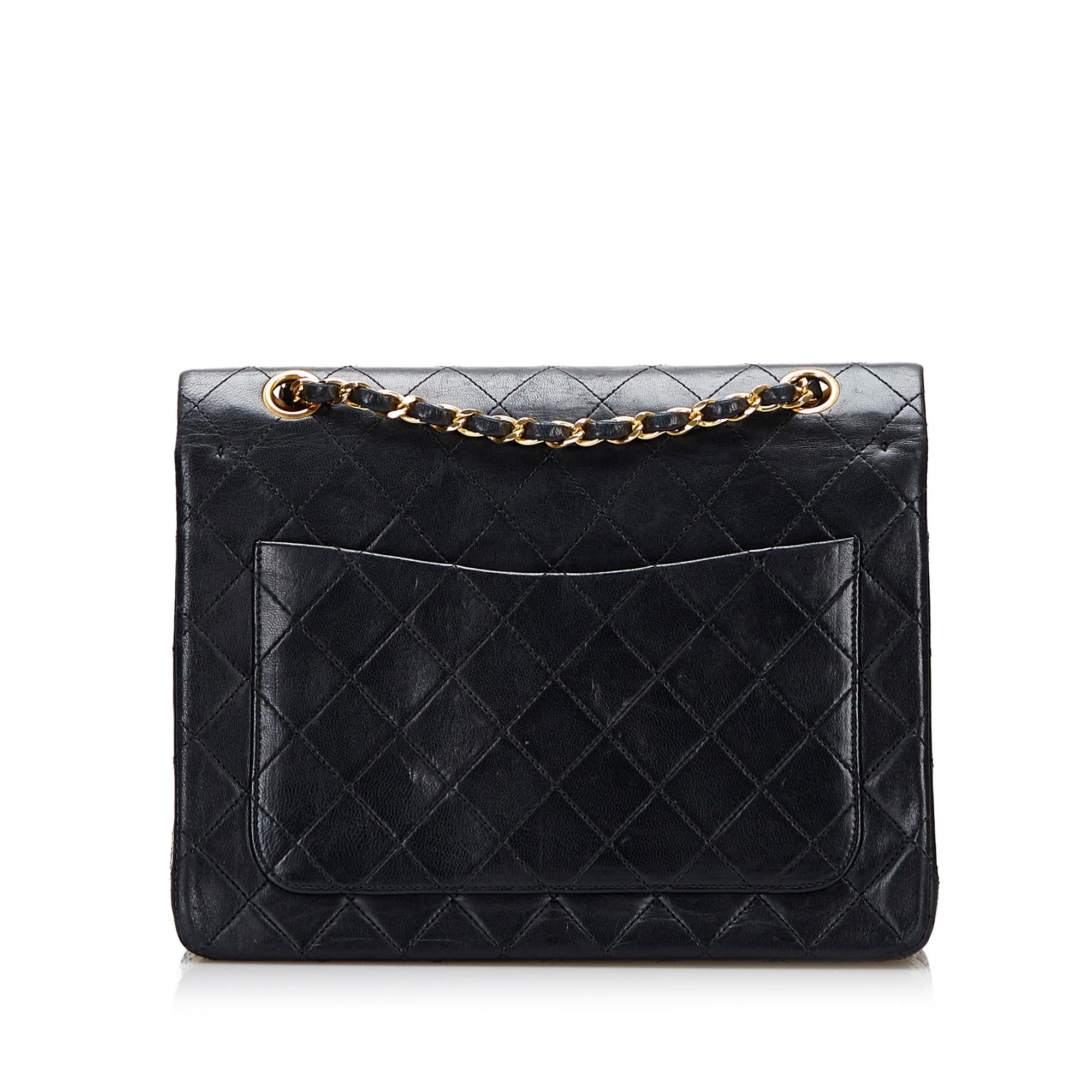 Chanel Medium Tall Classic Lambskin Double Flap