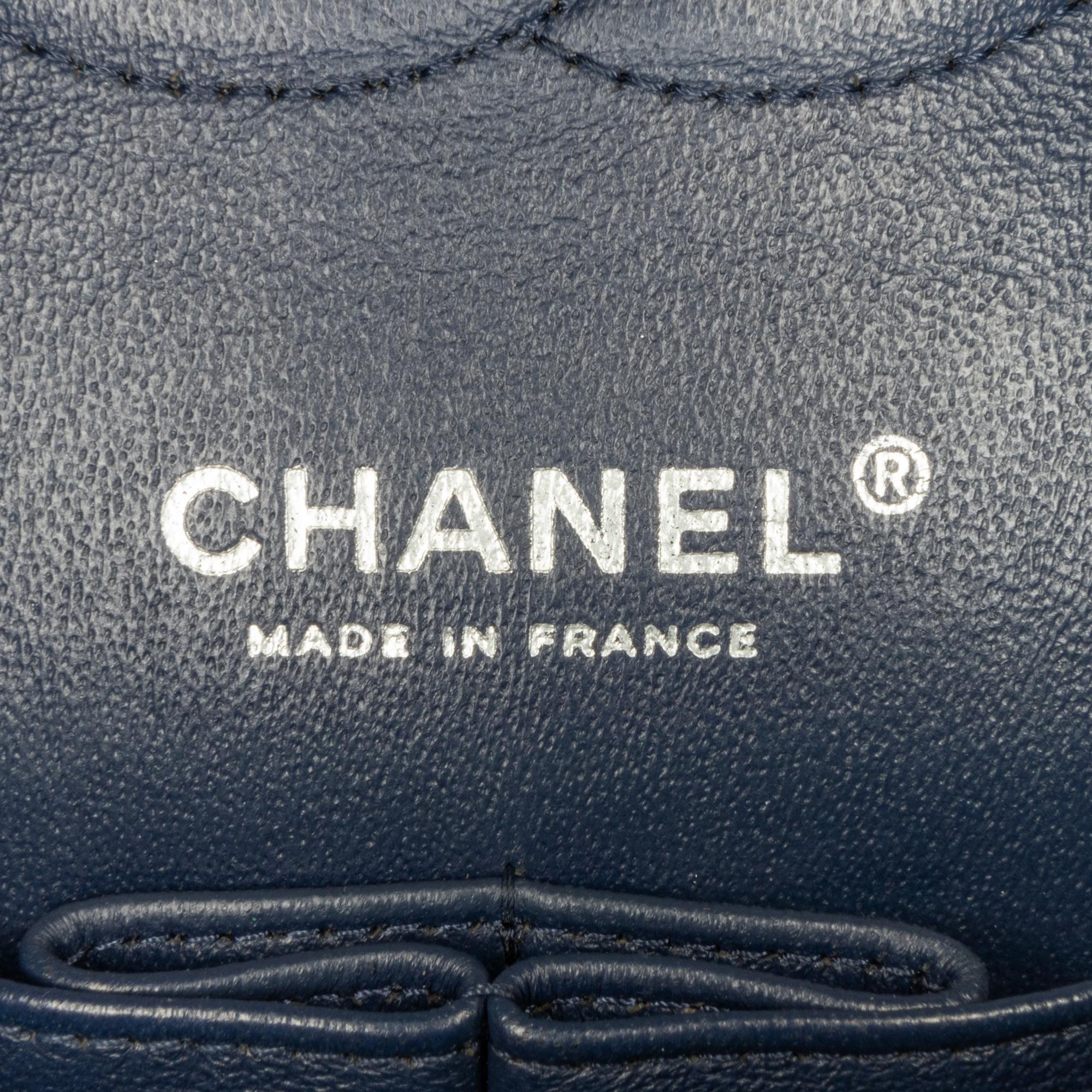 Chanel Medium Tricolor Lambskin Double Flap (SHG-ZZLQue)