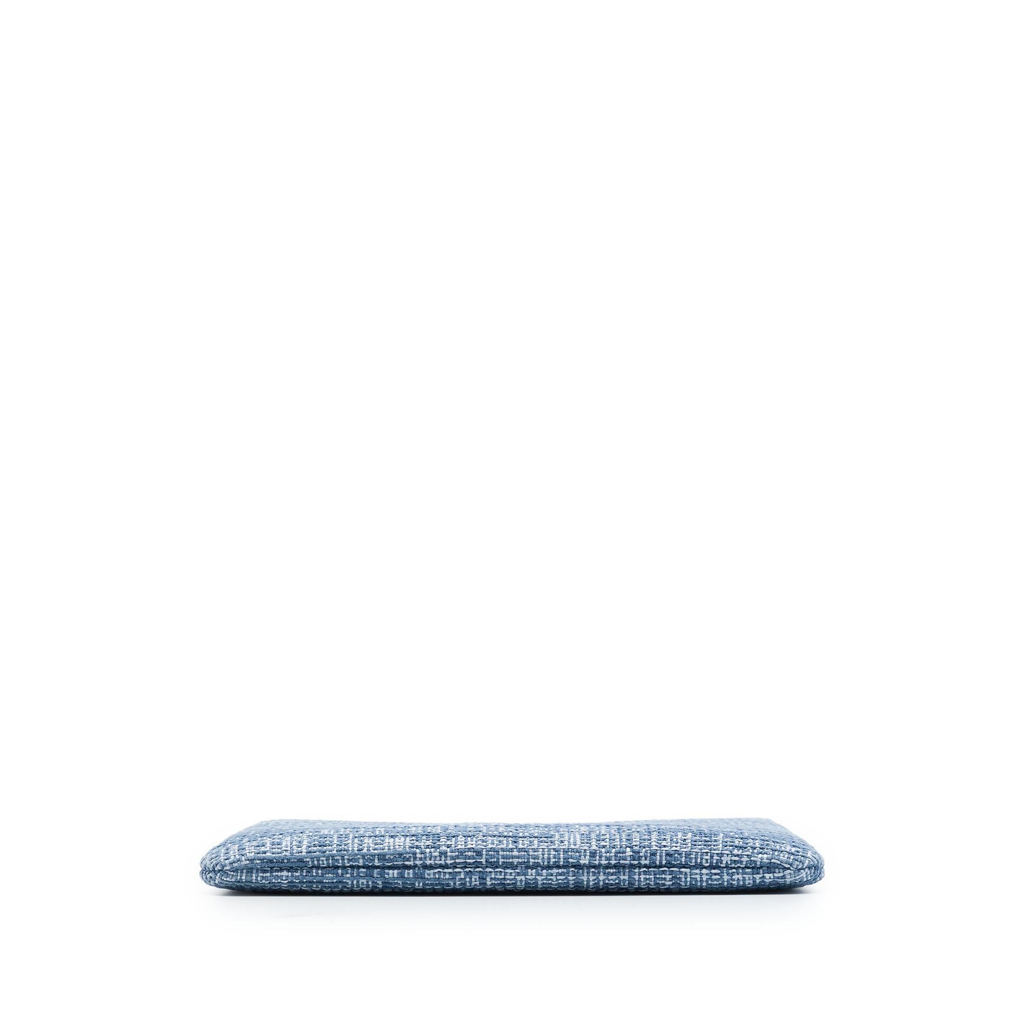 Chanel Medium Tweed Deauville O Case Clutch