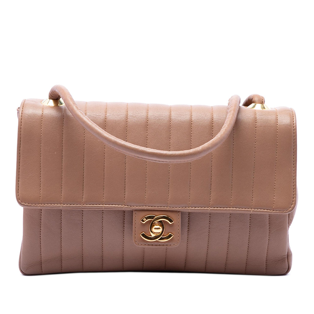 Chanel Medium Vertical Quilted Lambskin Single Flap