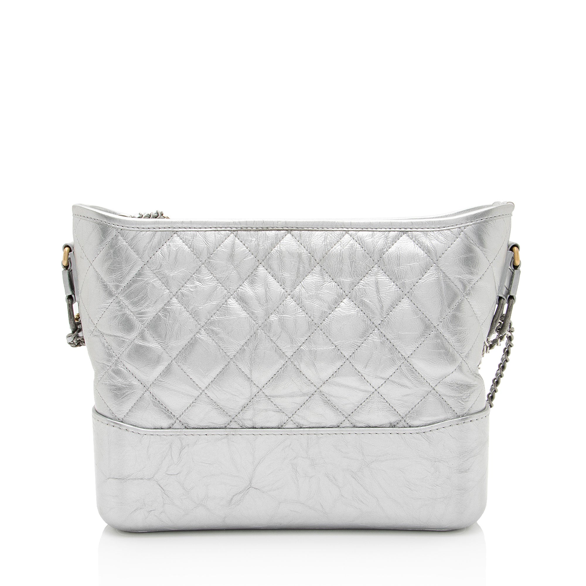 Chanel Metallic Aged Calfskin Gabrielle Medium Hobo (SHF-RJhsNR)