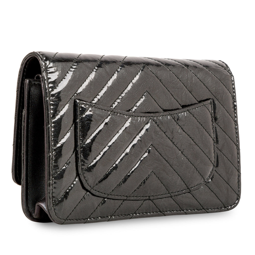 Chanel So Black Wallet on Chain - Patent