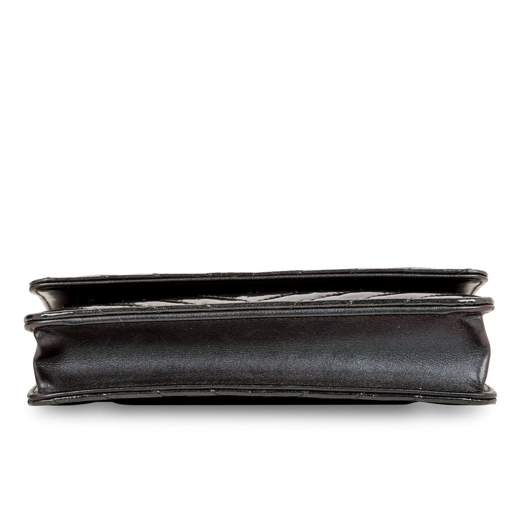 Chanel So Black Wallet on Chain - Patent