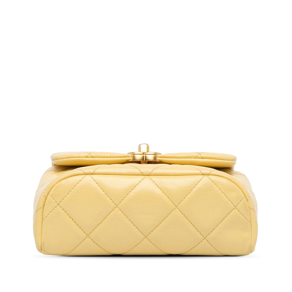 Chanel Mini CC Quilted Caviar Flap