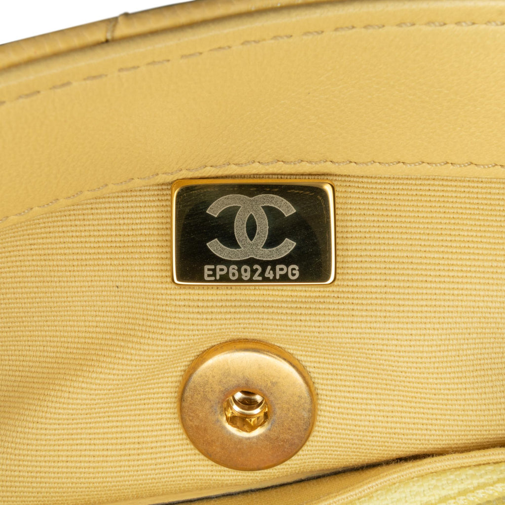 Chanel Mini CC Quilted Caviar Flap