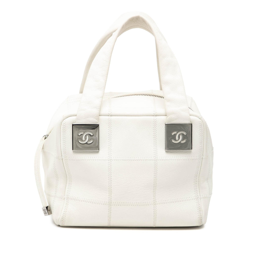 Chanel Mini Caviar Choco Bar Handbag