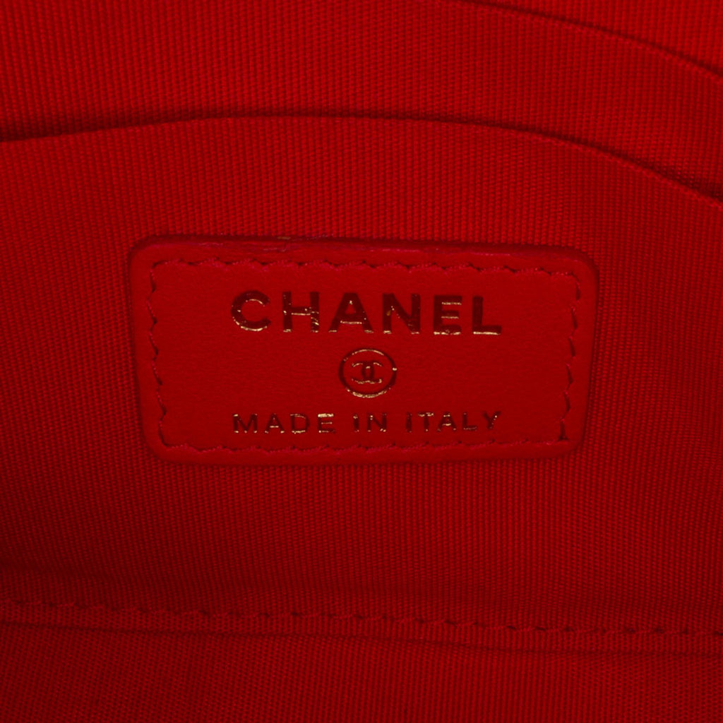 Chanel Mini Chevron Lambskin Trendy CC Chain Wallet (SHG-vfIIgX)