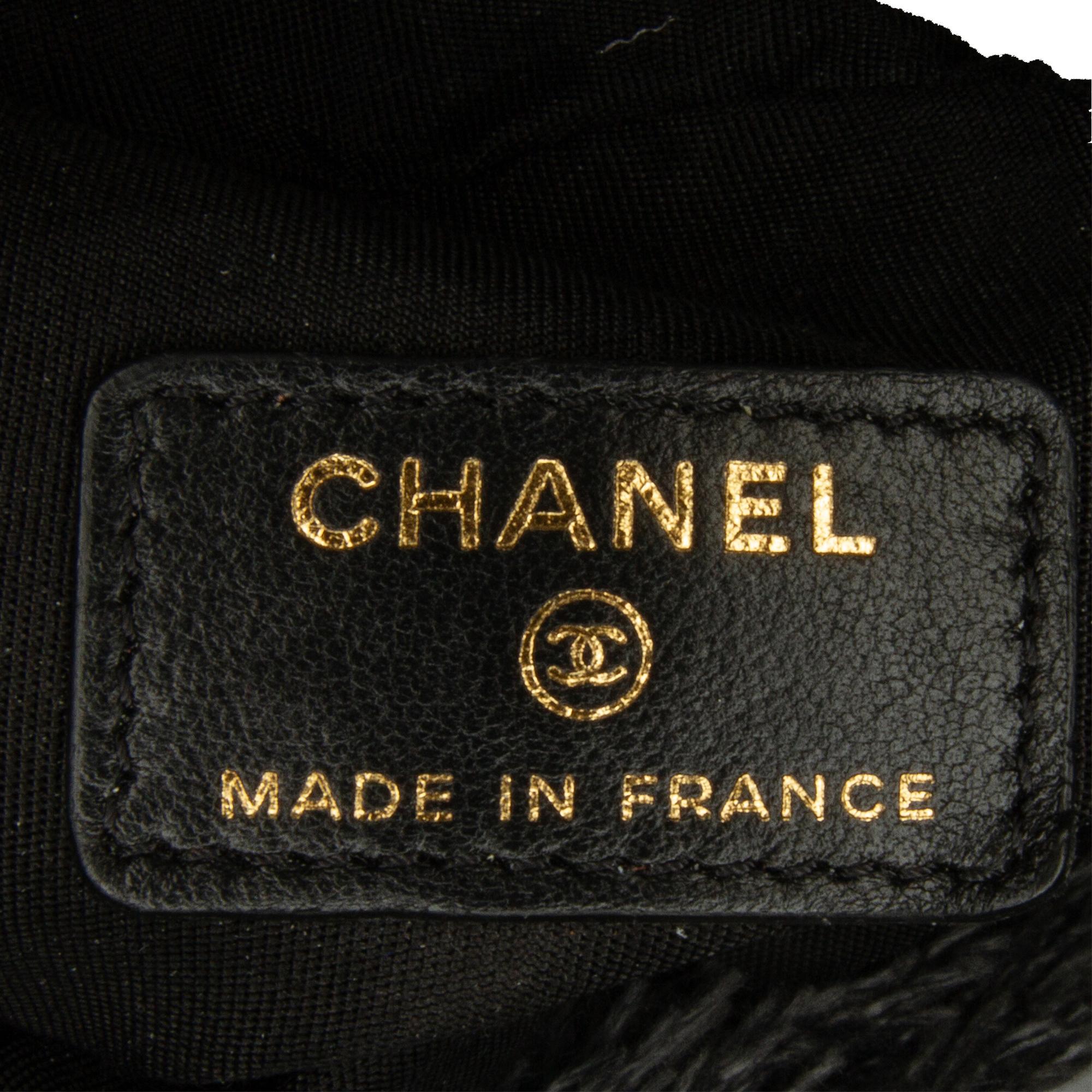 Chanel Mini Denim Mood Bucket with Chain
