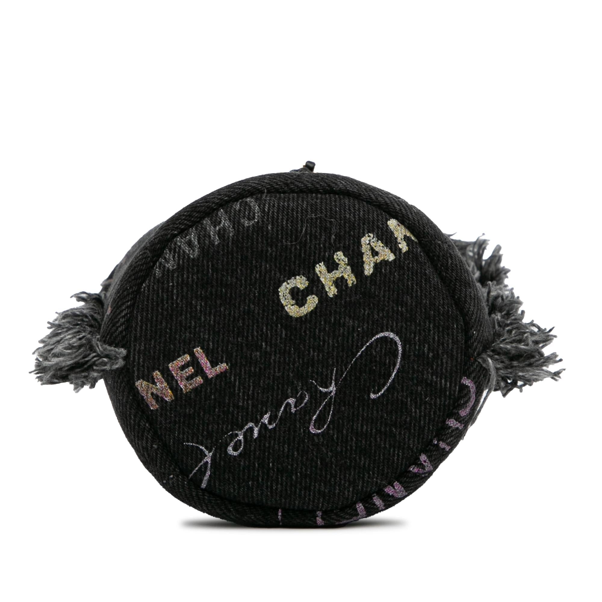 Chanel Mini Denim Mood Bucket with Chain