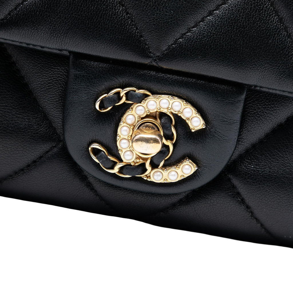 Chanel Mini Quilted Lambskin Crush on Chains Flap