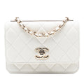 Chanel Mini Quilted Lambskin Trendy CC Wallet On Chain