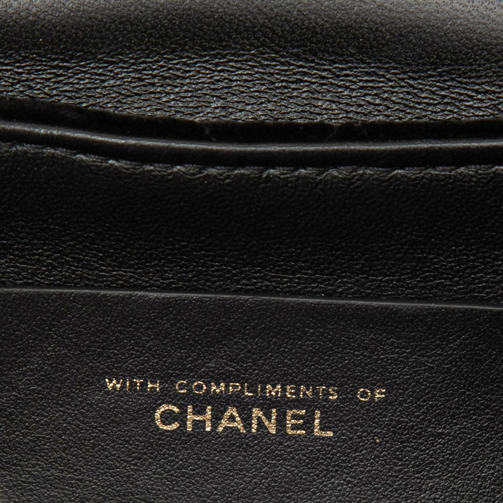 Chanel Mini Quilted Velvet Top Handle Flap