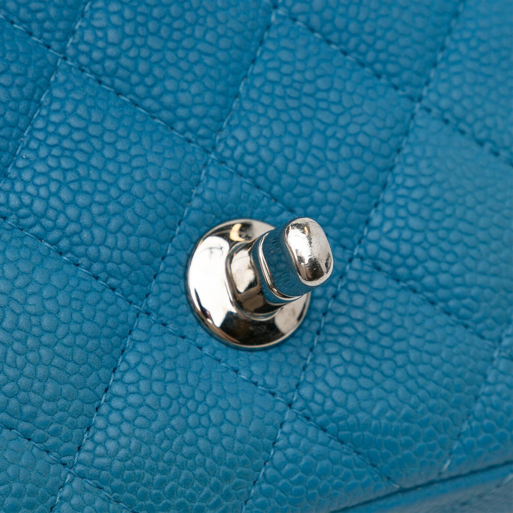 Chanel Mini Rectangular Classic Caviar Single Flap