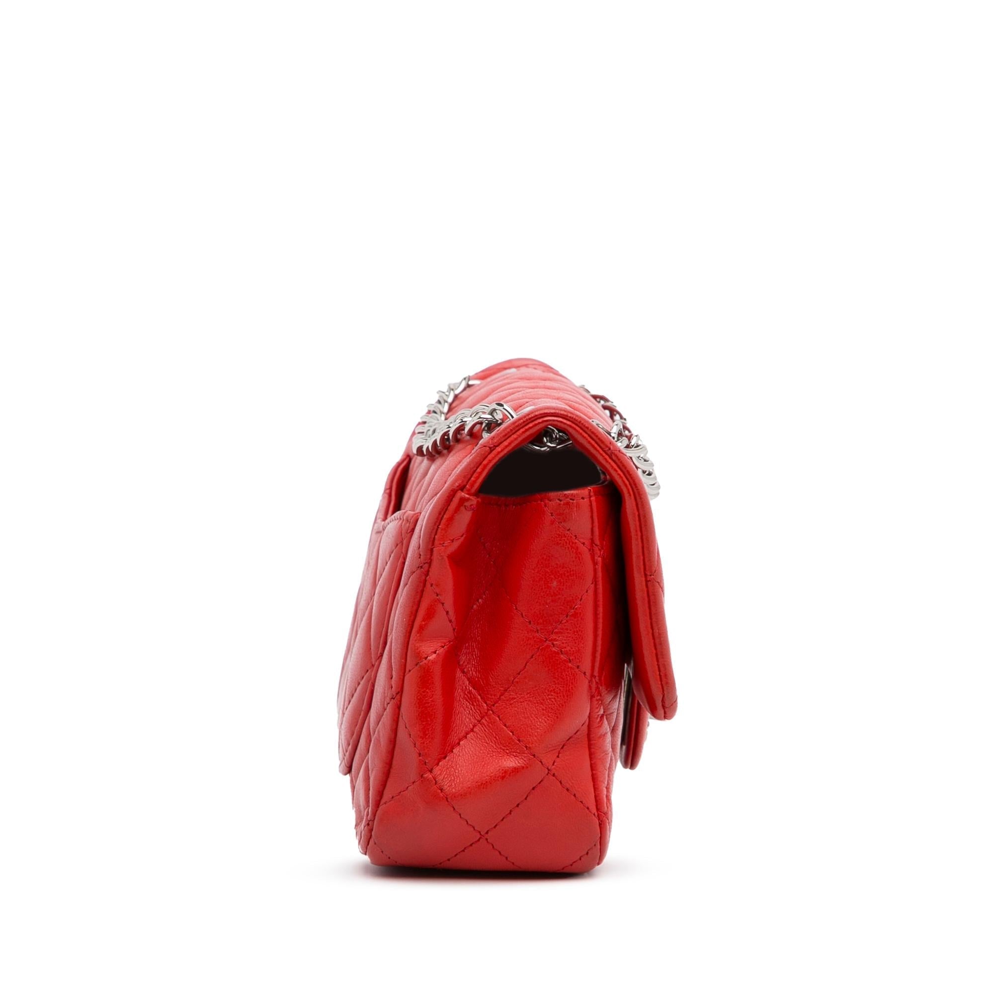 Chanel Mini Rectangular Classic Lambskin Single Flap