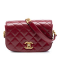 Chanel Mini Shiny Calfskin My Sweet CC Flap