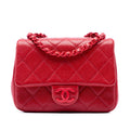Chanel Mini Square Caviar Incognito Flap