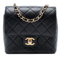 Chanel Mini Square Classic Goatskin Single Flap