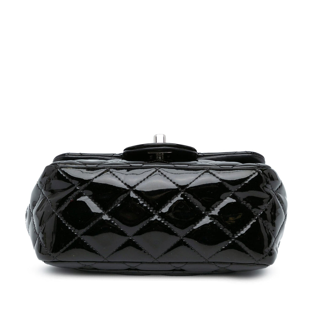 Chanel Mini Square Classic Patent Single Flap (SHG-0hjZ92)