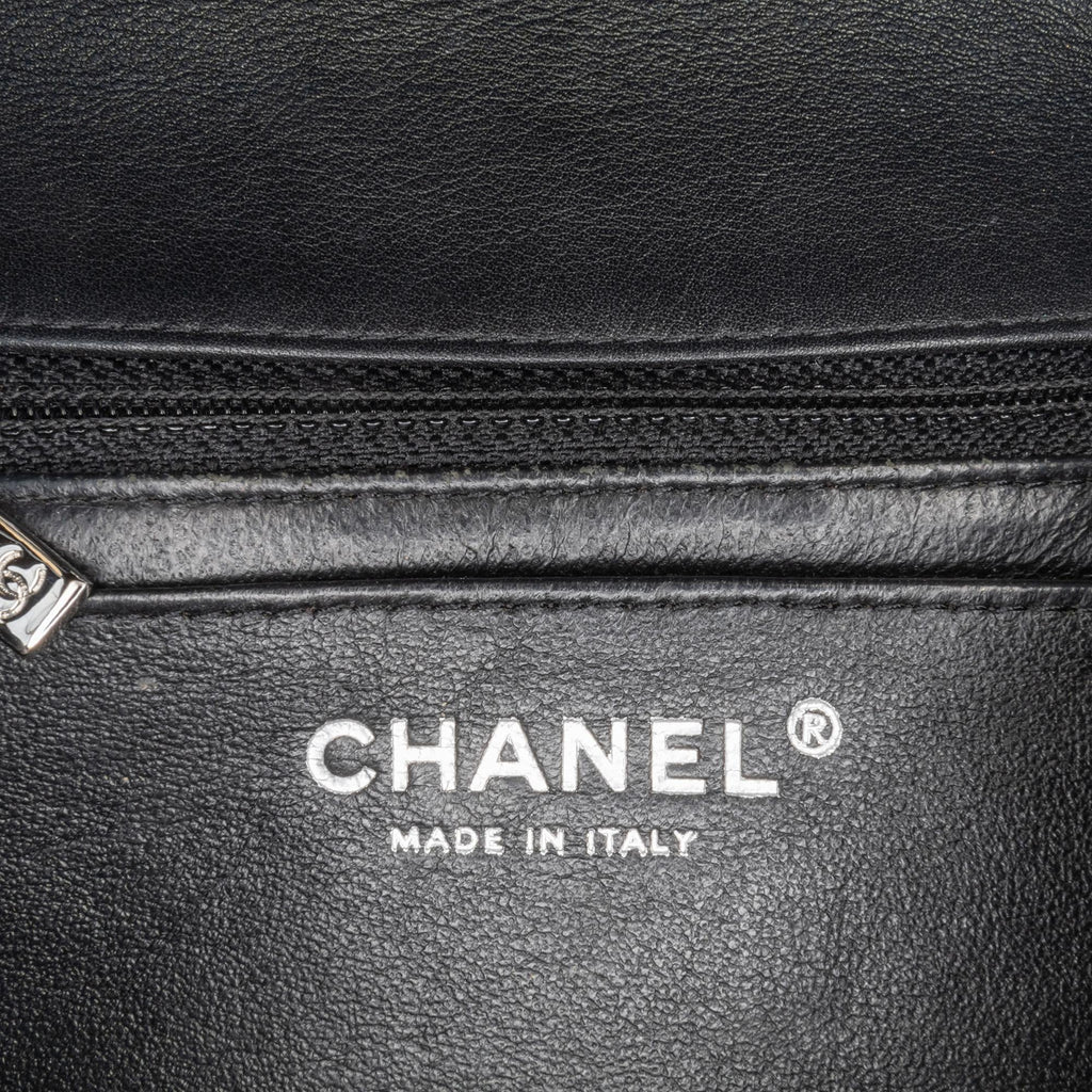 Chanel Mini Square Classic Patent Single Flap