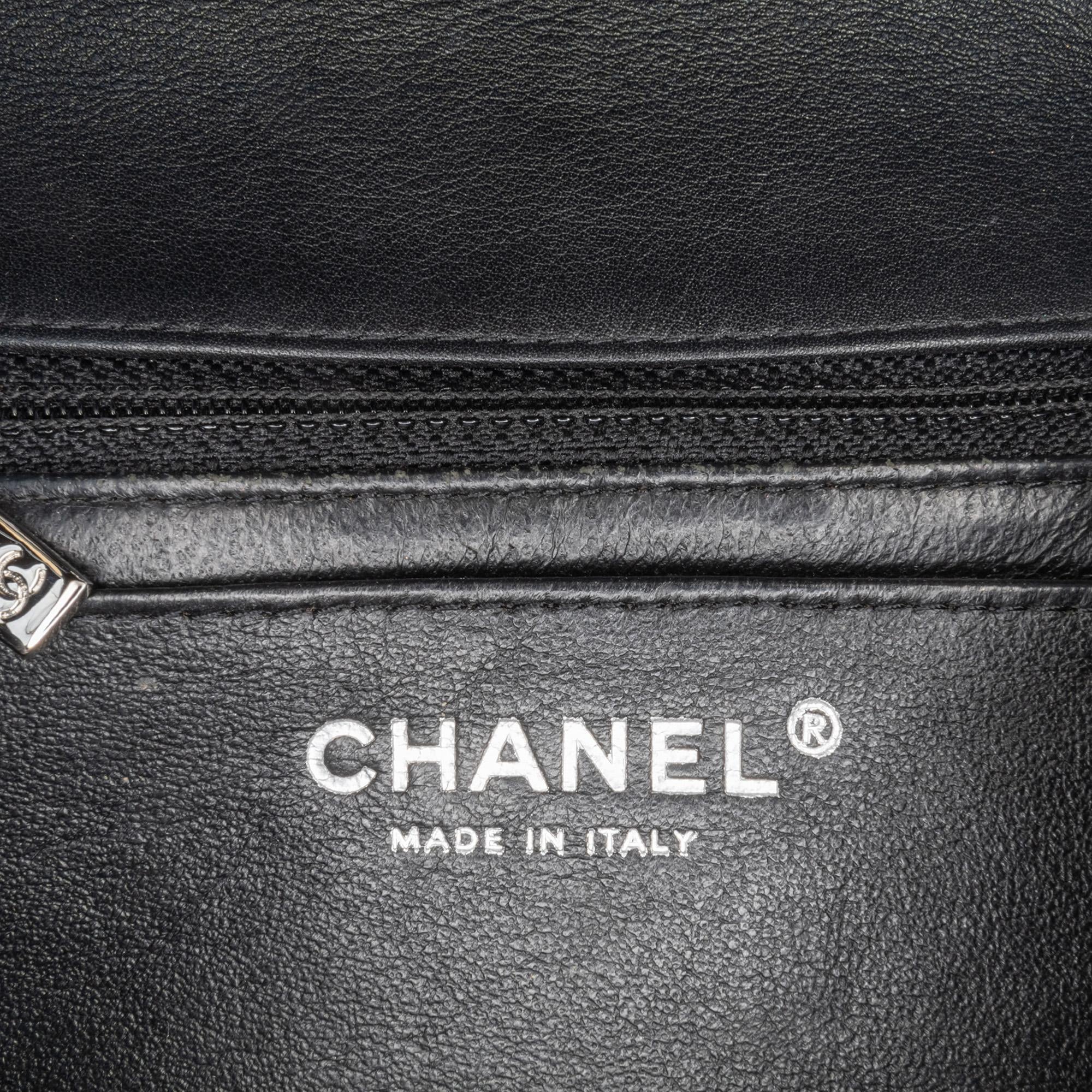 Chanel Mini Square Classic Patent Single Flap
